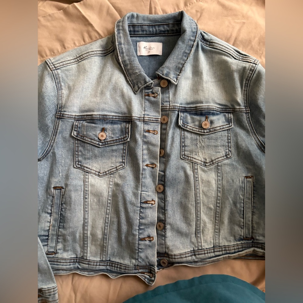 KanCan Light Blue Jean Jacket